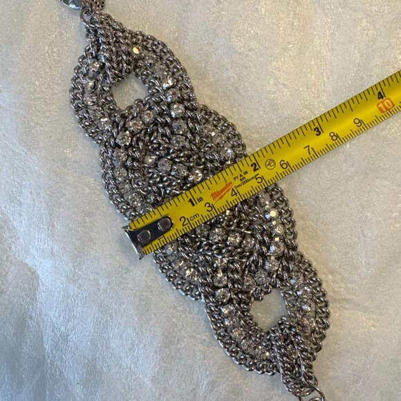 Sparkly Stella & Dot Petra braided bracelet - like new! - Picture 5 of 6